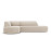 Ъглов диван Velvet Modular Left „Sao“ от Windsor and Co: Стил и комфорт