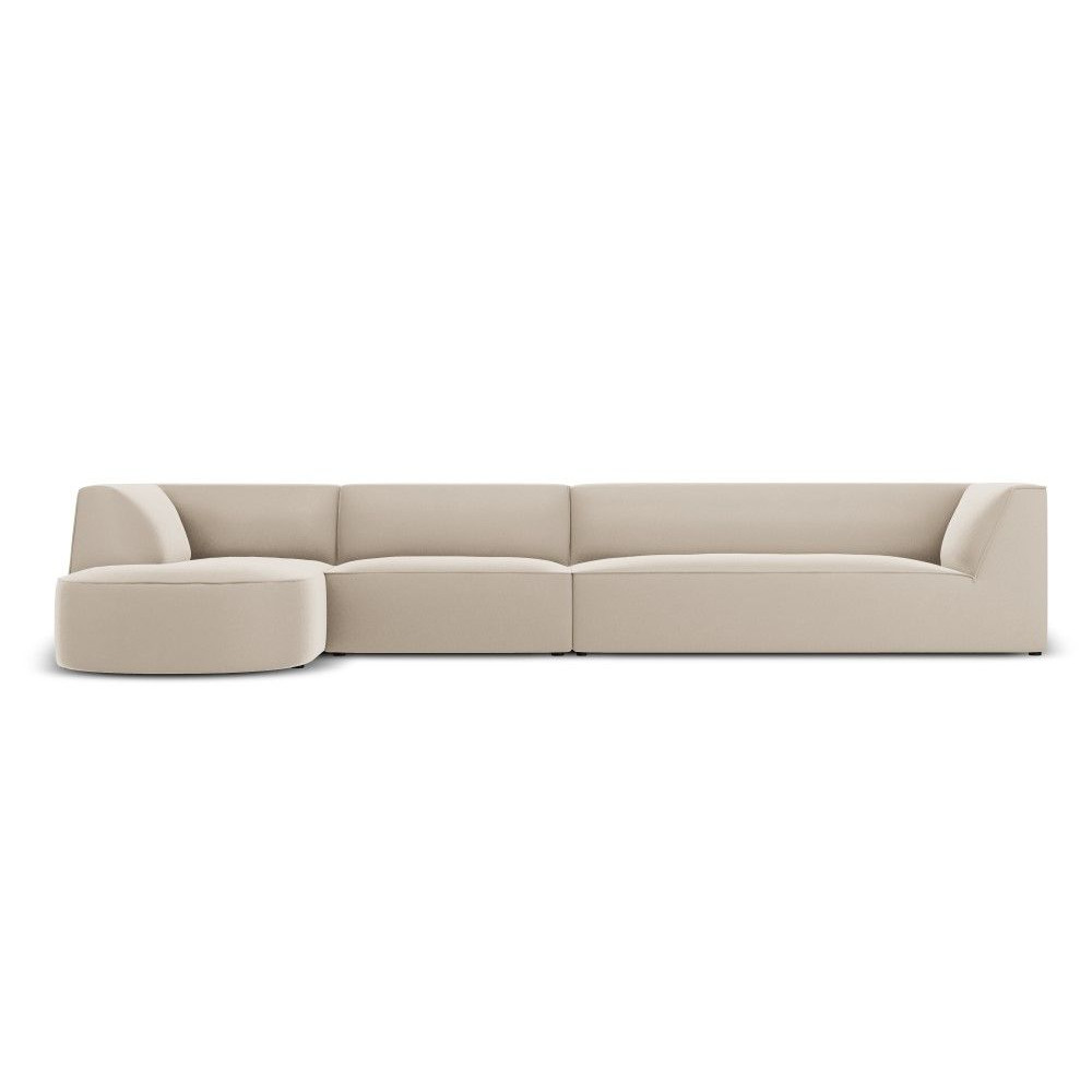 Ъглов диван Velvet Modular Left „Sao“ с 5 места от Windsor and Co: Лукс и комфорт