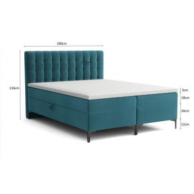 Легло, ARLES box spring Chojmex 160 x 200